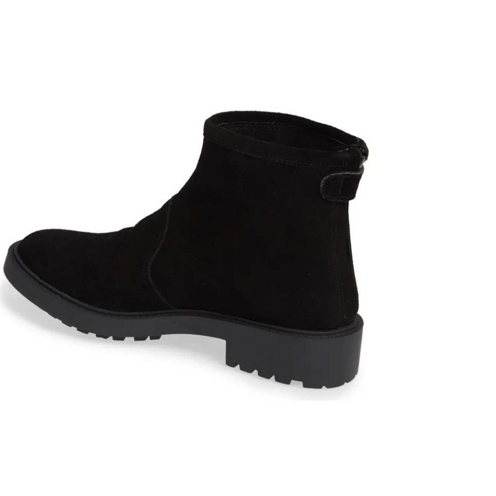 𝅺LINEA Paolo Suede Tanzi Bootie 7.5 New Without Box - Picture 3 of 12